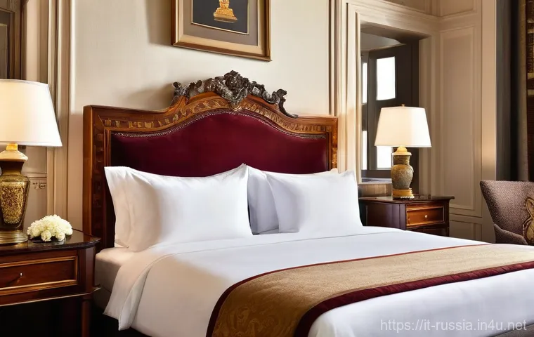 러시아의 주요 호텔 리뷰 - Boutique Hotel Experience: "The Historical Charm"**
"A richly detailed interior photograph capturin...