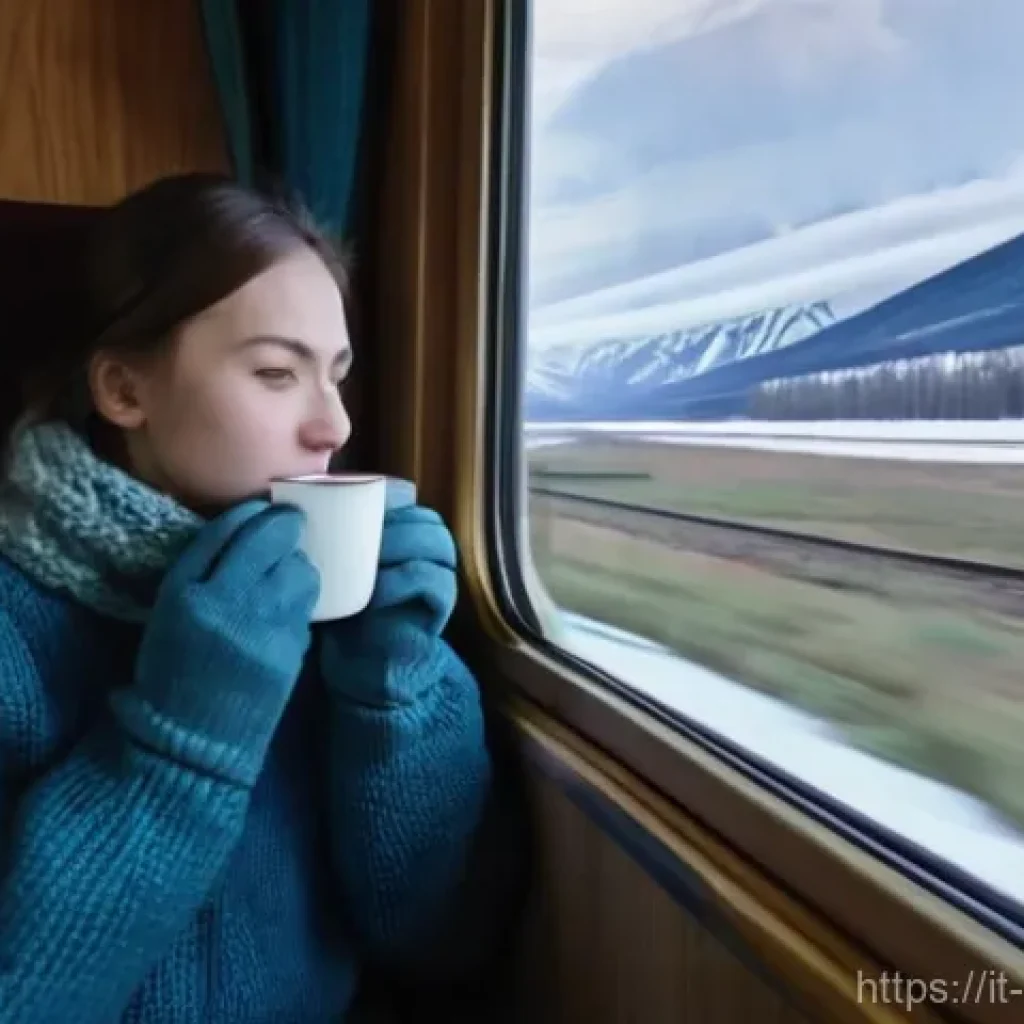 러시아 주요 철도 노선 - **Prompt 1: A Serene Trans-Siberian Vista from a Train Window**
    "A wide, cinematic shot from ins...