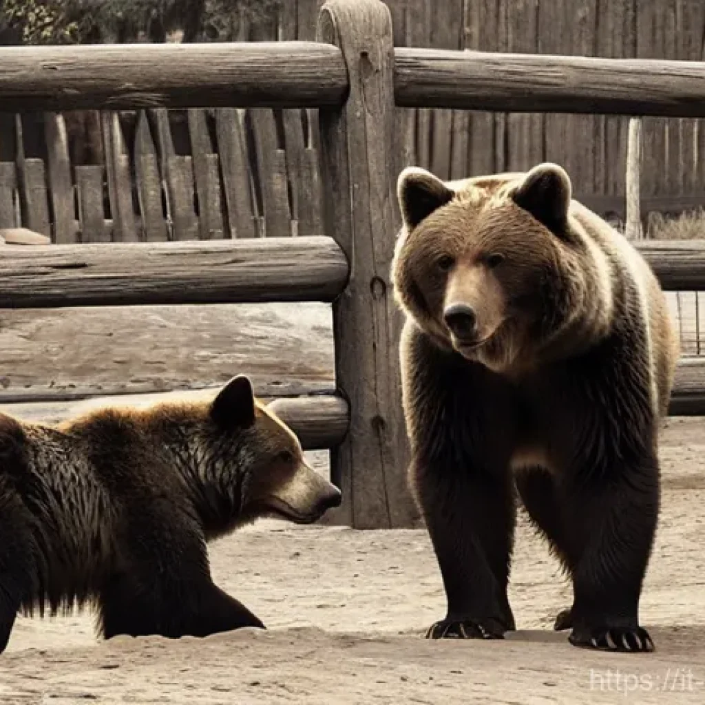 러시아 동물원의 역사 - **Prompt 1: Early Moscow Zoo - A Glimpse into the "Living Museum"**
    A sepia-toned, historically ...