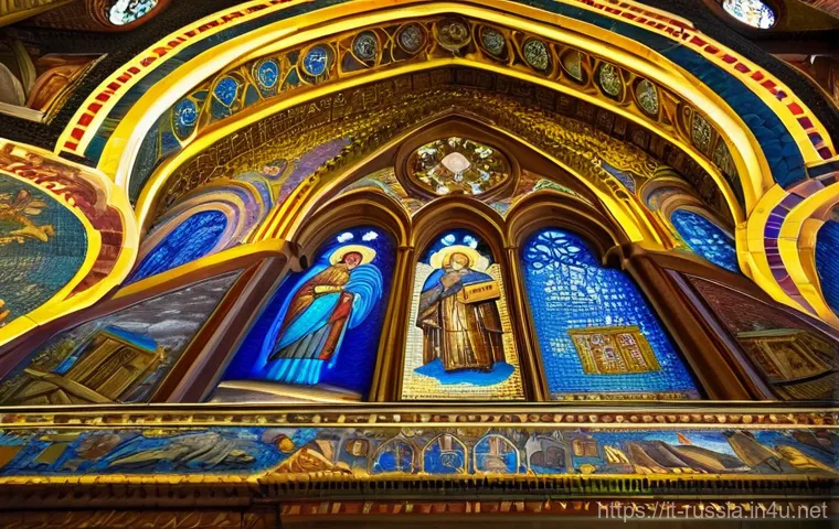 러시아 주요 사원 탐방 - **St. Isaac's Cathedral, St. Petersburg (Interior View)**
An opulent and grand interior view of ... 러시아 주요 사원 탐방 - **St. Isaac's Cathedral, St. Petersburg (Interior View)**
An opulent and grand interior view of ...