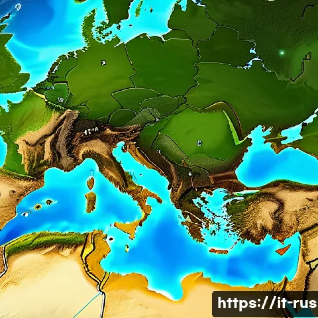 러시아 자원 개발 프로젝트 - **Prompt 1: The Eurasian Energy Silk Road**
"A dynamic, high-angle shot of a sprawling, futurist...